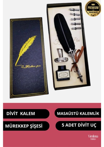 Özel Tasarım Öğretmen Sevgili Eş Manita Arkadaş Sevgililer Doğum Günü Premium Divit Hokka Kalem Seti fiyatları