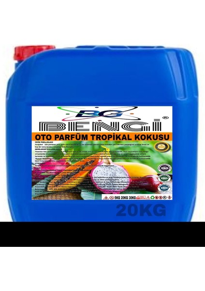 Oto Parfüm Tropikal 20KG