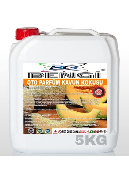Oto Parfüm Kavun Kokulu 5kg