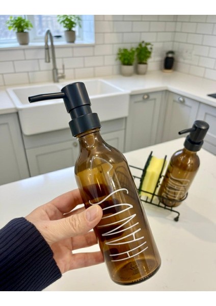 330 ml Metal Standlı Sıvı Sabunluk & Deterjanlık - Tezgah Üstü Banyo, Mutfak, Lavabo modelleri