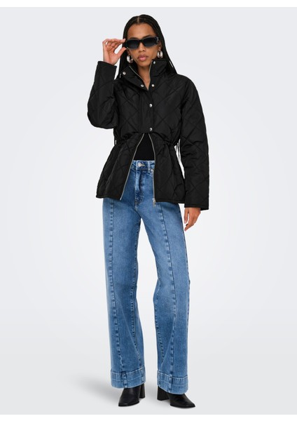 Siyah Kadın Mont Onlına Lıfe Quılted Jacket Noos Otw