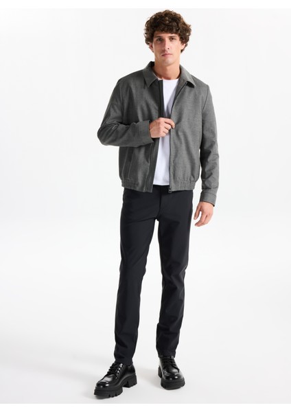 Gmg Fırenze Normal Bel Normal Paça Normal Siyah Erkek Pantolon GU25MFW01210