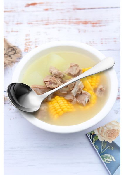 6 Parça Silver Sunum Için Servis Kaşığı Kaşık Çatal Spatula Reçel Seti CIN613SLV modelleri