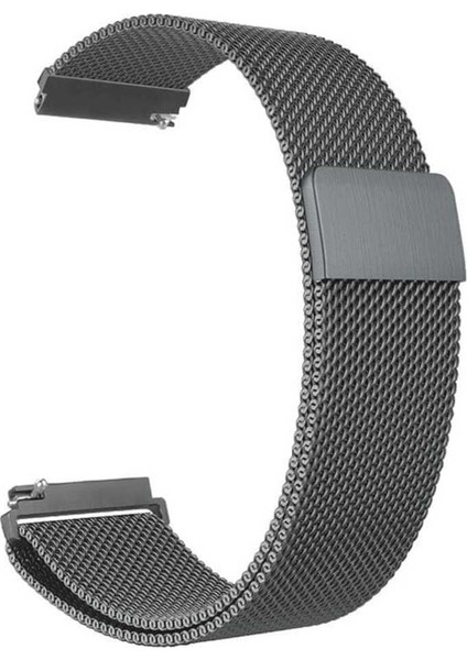 Huawei Watch Gt4 41MM/GT5 41MM/GT5 Pro 42MM Uyumlu Metal Hasır Örgü Kordon Universal 18MM Kayış