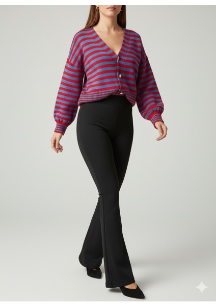 Kadın Ispanyol Paça Dalgıç Tayt Ispanyol Pantolon Tayt Toparlayıcı Dalgıç Tayt fırsatları