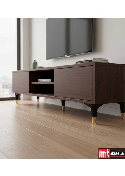 Puma 15 cm Siyah-Altın (8 Adet) Mobilya Kanepe Tv Ünitesi Dolap Konsol Ayağı indirimleri