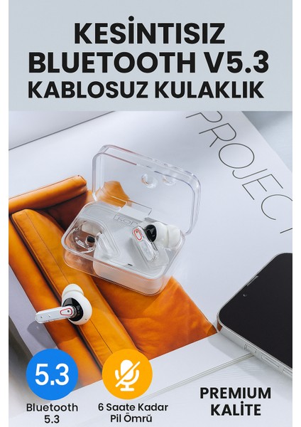 Çift Mikrofonlu Gürültü Engelleme iPhone Android Uyumlu Wireless Bluetooth Kablosuz Kulaklık fırsatları