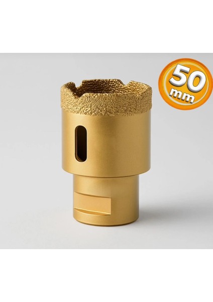 Profesyonel M14 Mermer Seramik Granit Delme Panç 50 mm
