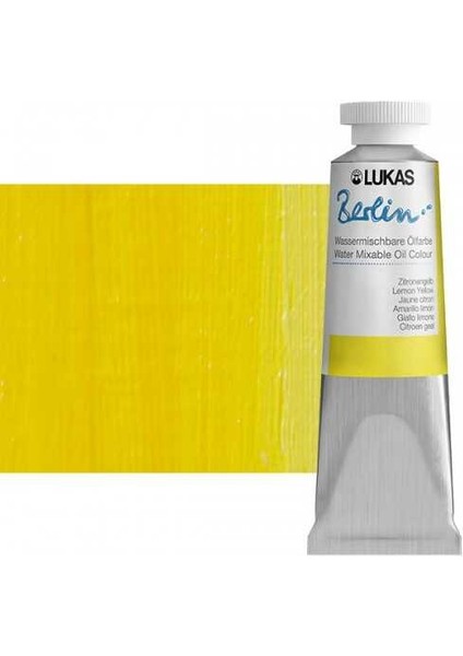 Berlin Yağlı Boya Limon Sarı 37ML