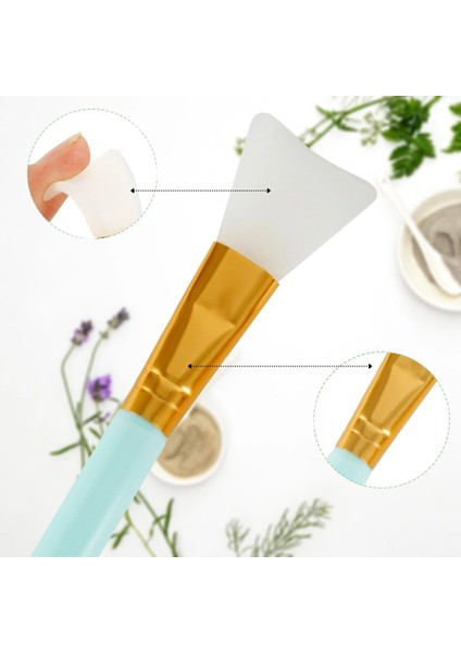 2li Silikon Temizlemesi Kolay Kullanılabilen Yüz Cilt Bakımı Maske ve Krem Spatulası (4887) fırsatları