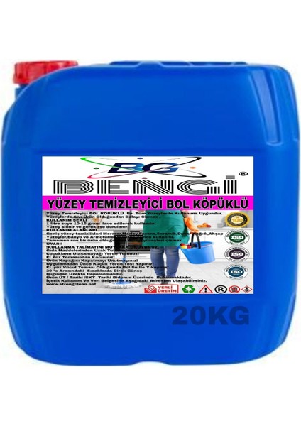 Yüzey Temizleyici Köpüklü 20KG