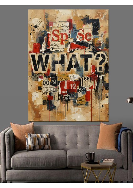 Ne Ne Satılık Tabela Dekoratif Kanvas - Mdf Ahşap Tablo