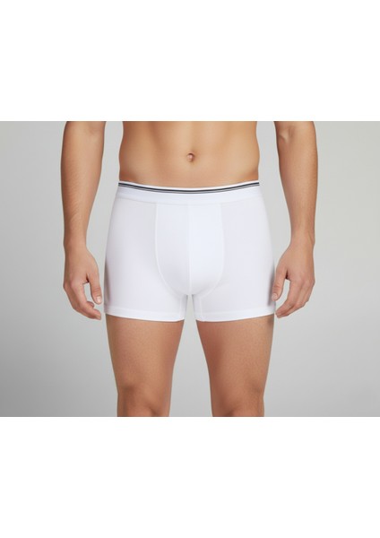 Erkek Boxer Pamuklu Cotton Elastan 6'lı Paket Ekstra Esnek Slim Fit - Berrak indirimleri