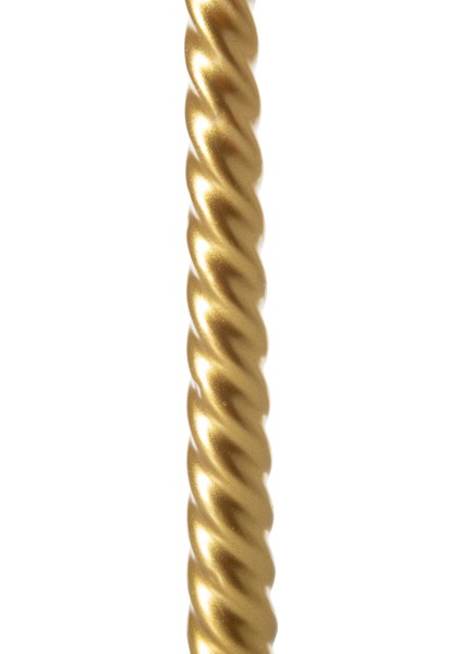 2li Burgulu Şamdan Mum Gold 25CM fırsatları