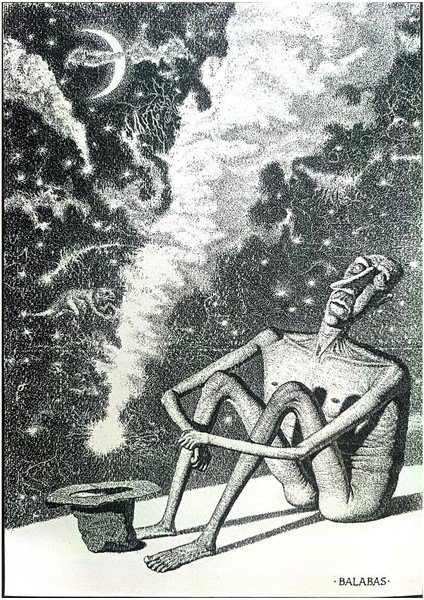 Balabas Victor 29X21CM Orijinal Karikatür Tablo modelleri