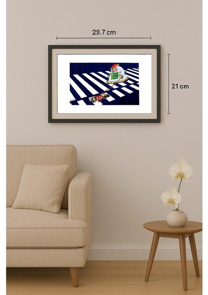 Leng Mu 29X21CM Orijinal Karikatür Tablo fiyatları