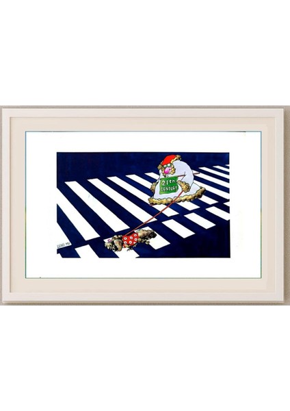 Leng Mu 29X21CM Orijinal Karikatür Tablo fırsatları