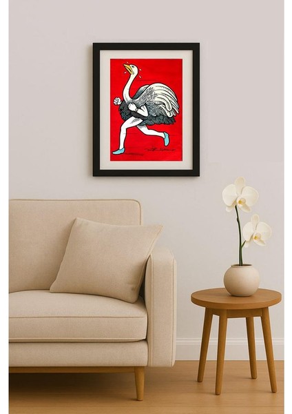 Thorsteinn Eggertsson 43X30CM Orijinal Karikatür Tablo fiyatları