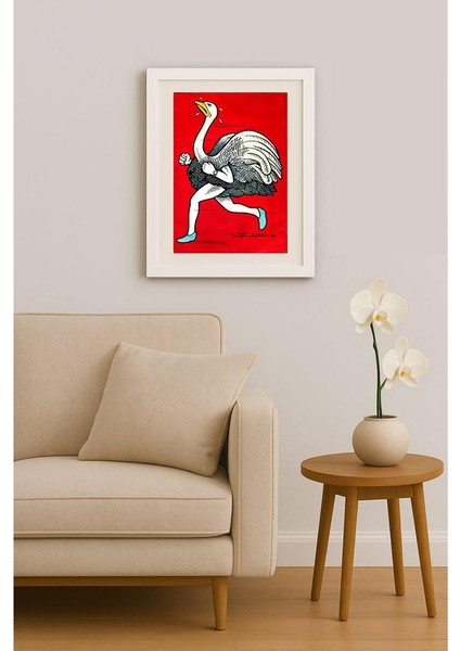 Thorsteinn Eggertsson 43X30CM Orijinal Karikatür Tablo indirimleri