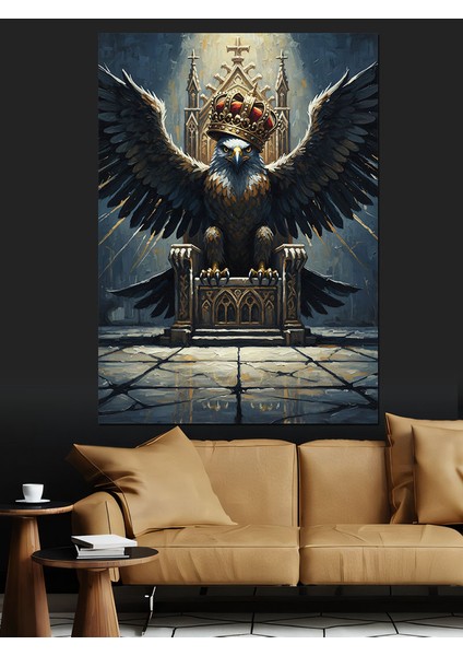 Antik Mısır Mitolojisi Kanatlar Dekoratif Kanvas - Mdf Ahşap Tablo fiyatları