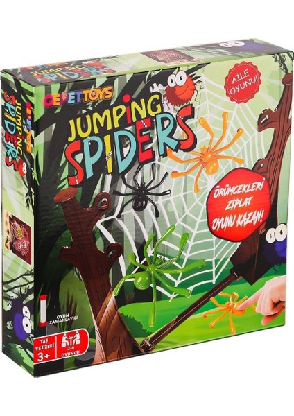 Jumping Spiders - Eğlenceli Zıplayan Örümcekler Oyunu modelleri