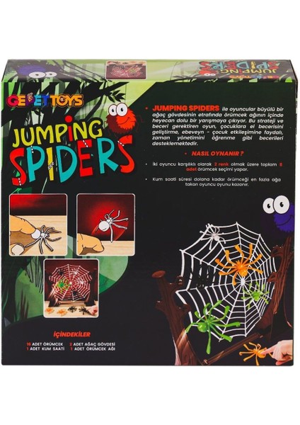 Jumping Spiders - Eğlenceli Zıplayan Örümcekler Oyunu fırsatları
