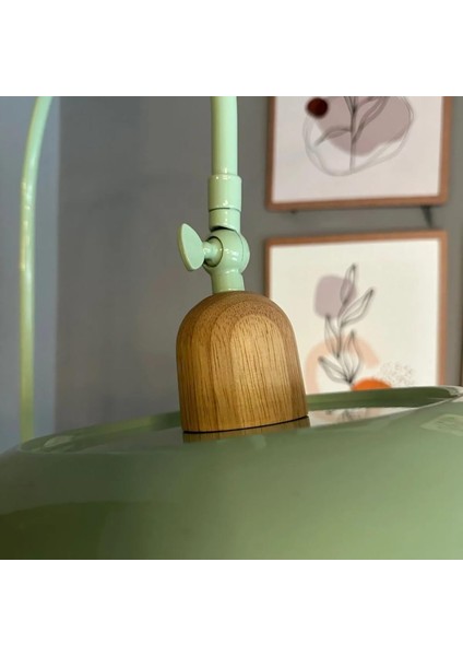 Mint Lambader Hareketli Başlık Sehpalı Modern Dekoratif Metal Oturma Odası Çalışma Odası Zemin indirimleri