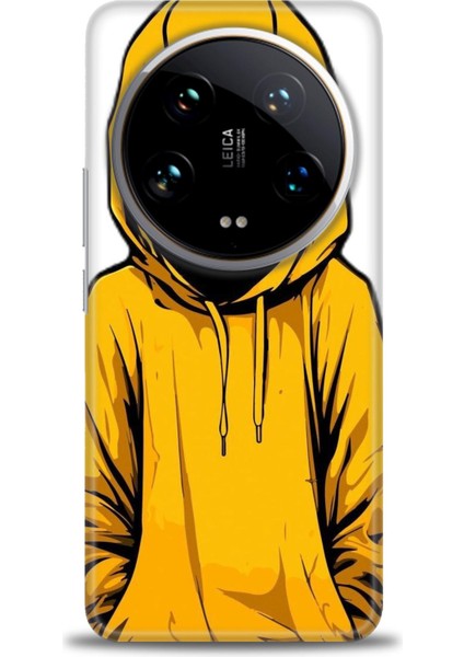 Xiaomi Mi 14 Ultra Kılıf Hd Baskılı Kılıf + 9h Nano Tam Kaplayan Ekran Koruyucu 358