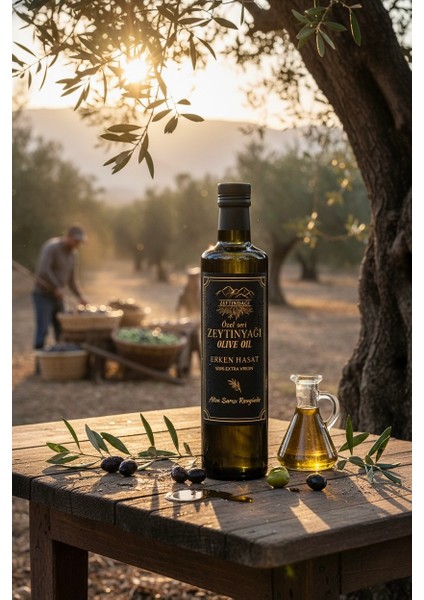 Özel Seri Soğuk Sıkım Zeytinyağı
