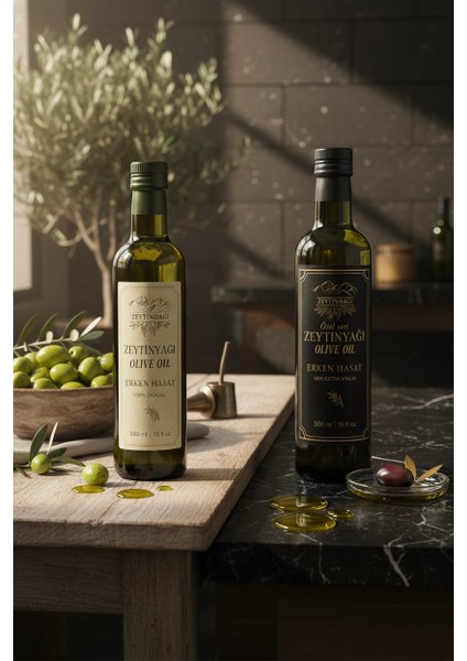 Özel Seri Soğuk Sıkım Zeytinyağı fırsatları