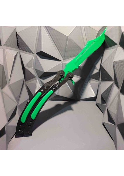 Kelebek Tarzı Dekoratif Koleksiyon Ürünü – Yeşil Renk – 3D Baskı Koleksiyon Ürünü indirimleri