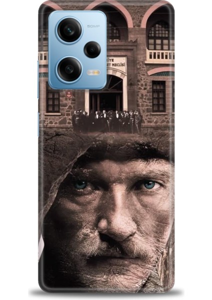 Xiaomi Redmi Note 12 Pro 5g Hd Baskılı Kılıf + 9h Nano Tam Kaplayan Ekran Koruyucu 30