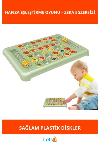 Eğlenceli Meyve Temalı Hafıza Eşleştirme Oyunu