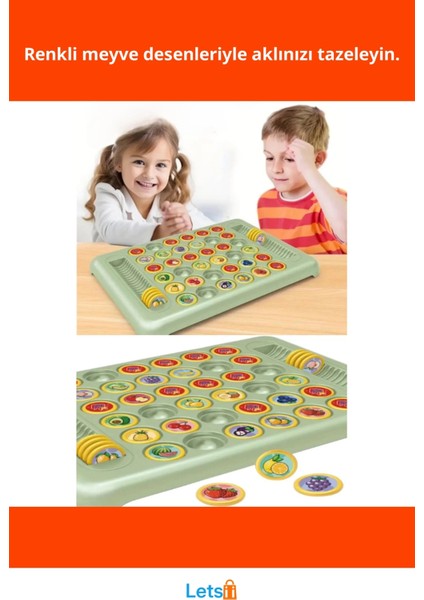 Eğlenceli Meyve Temalı Hafıza Eşleştirme Oyunu fiyatları