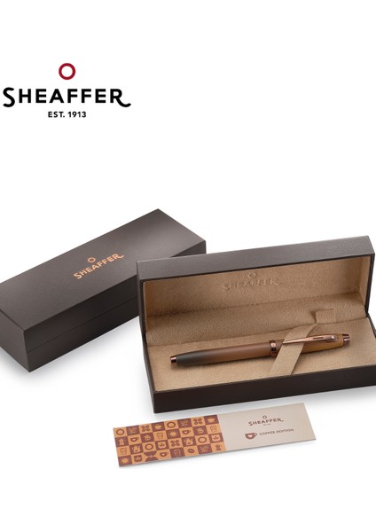 - WizDesign 9374-0 100 Serisi Dolmakalem Kahve (M) Coffee Edition Dolma Kalem - Kahverengi Pvd