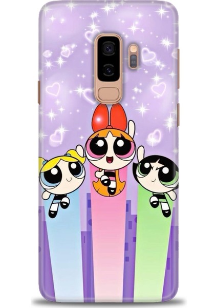 Samsung Galaxy S9 Plus Hd Baskılı Kılıf + 9h Nano Tam Kaplayan Ekran Koruyucu 128