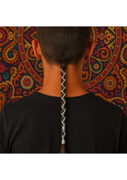 Tekli Doğal Ton Rasta-Tek Parça Rasta Saç-Süslenmiş Tekli Rasta modelleri