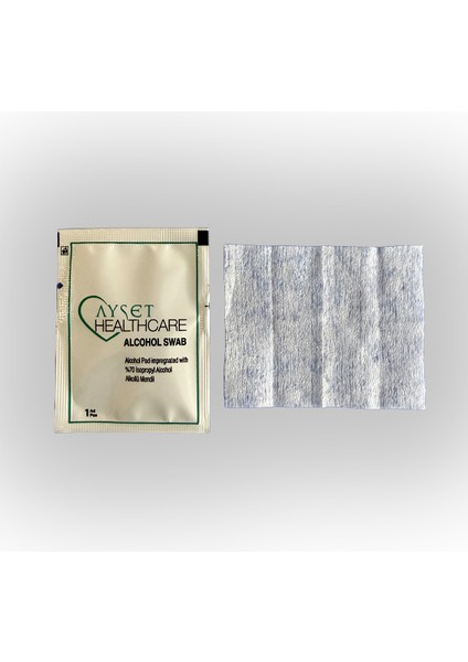 alkollü mendil swab el-cilt temizleme ıçin enjeksiyon öncesi kullanım %70 alkol 100 adet fiyatları