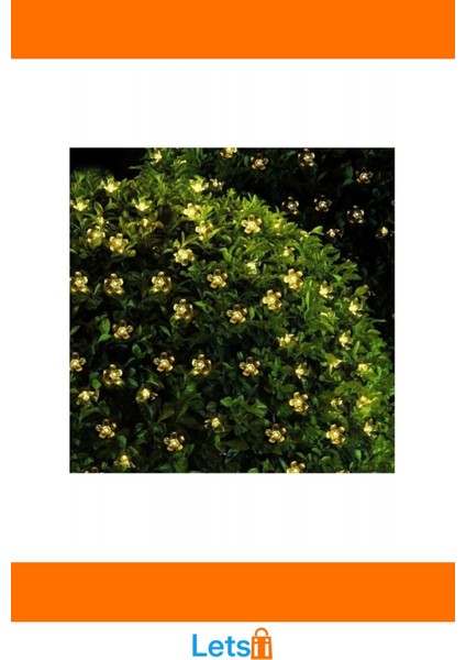 Güneş Enerjili 30 LED Çiçekli Bahçe Lambası modelleri