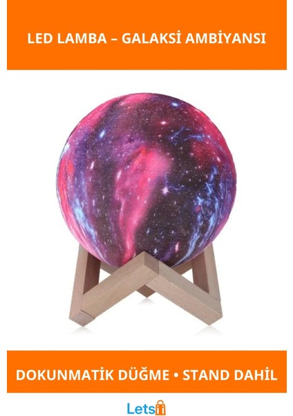 Yüksek Performanslı Galaksi Standlı LED Lamba