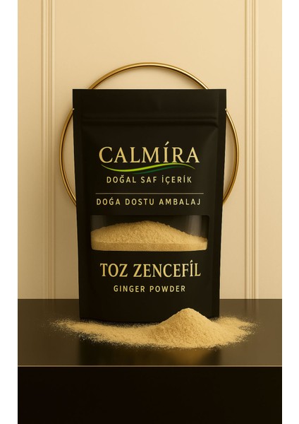 Zencefil Toz 80 G / Ginger Powder / Taze Öğütülmüş / Katkı Koruyucu Içermez