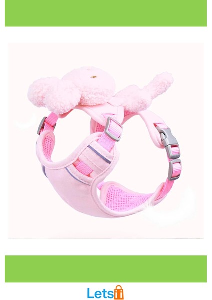 Peluş Ayıcıklı Ayarlanabilir Göğüs Tasması ile Metal Kancalı Gezdirme Tasmaları modelleri