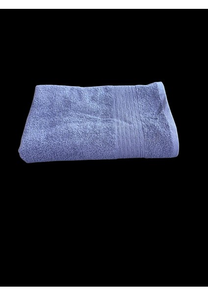 %100 Pamuk 70 x 140 cm Lila Banyo Havlusu