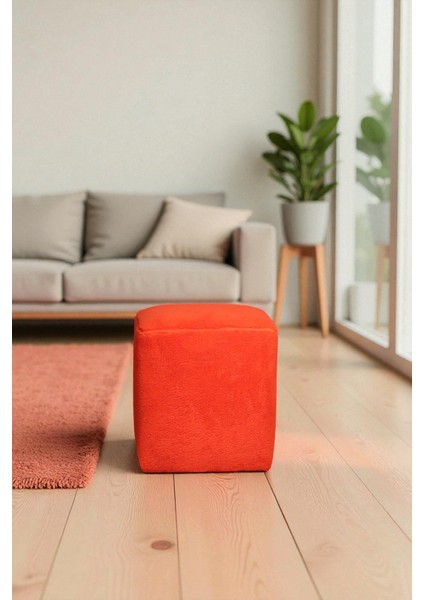 Kare Puf – Yumuşacık Doku Teddy Kumaş Makyaj Masa Pufu Bench fiyatları