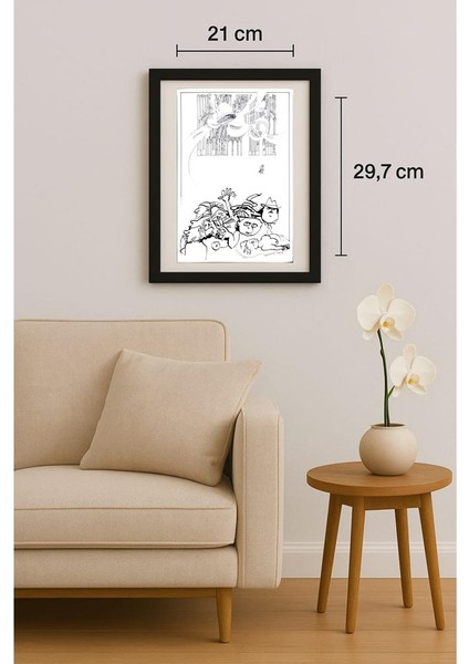 Marlene Pohle 29X21CM Orijinal Karikatür Tablo fiyatları