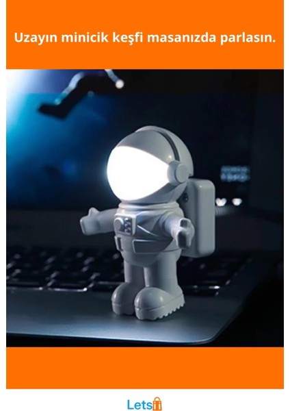 Astronot USB Gece Lambası Sevimli Aydınlatma fiyatları