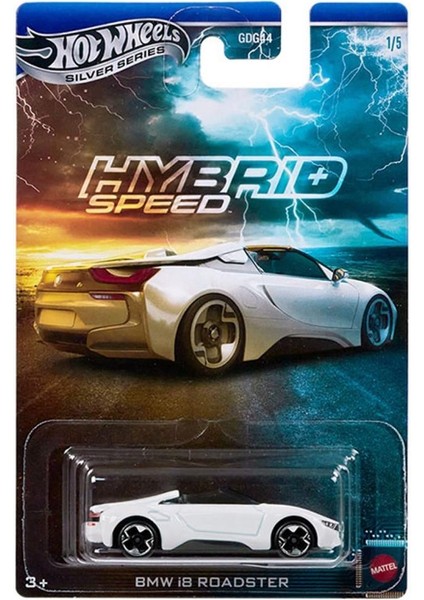 Silver Series Hybrid Speed Bmw I8 Roadster 1/64 Model Araba