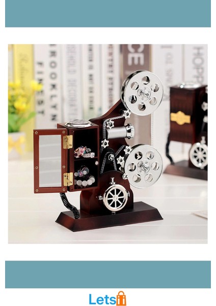 Film Makinesi Tasarımlı Nostaljik Müzik Kutusu fırsatları