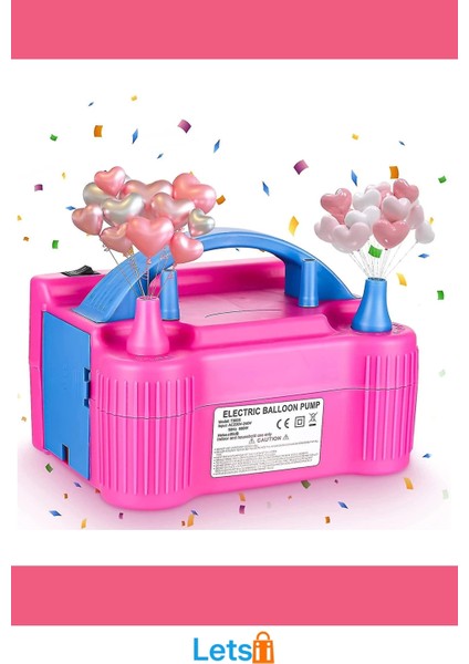 600W Hızlı Elektrikli Balon Şişirme Makinesi fırsatları