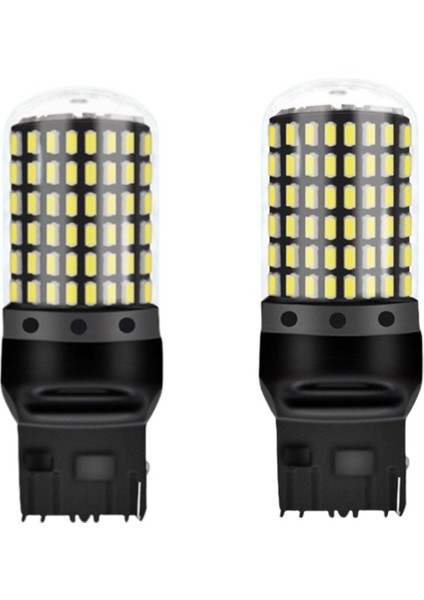 Dekoratif LED Ampul Tek Duy Beyaz T20 144LED 21W Stop Sinyal Ampulü LAAM971-1